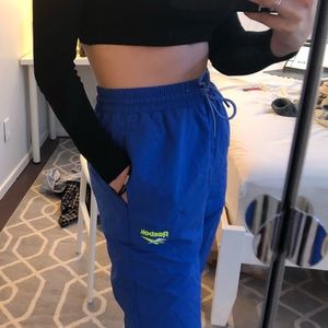 Reebok Blue Track Pants